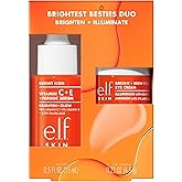 e.l.f. SKIN Brightest Besties Duo, Travel-Sized Skincare Set, Brightening Face Serum & Vitamin C Eye Cream, Boosts Radiance, Depuffs & Evens Skin Tone, Vegan & Cruelty-Free