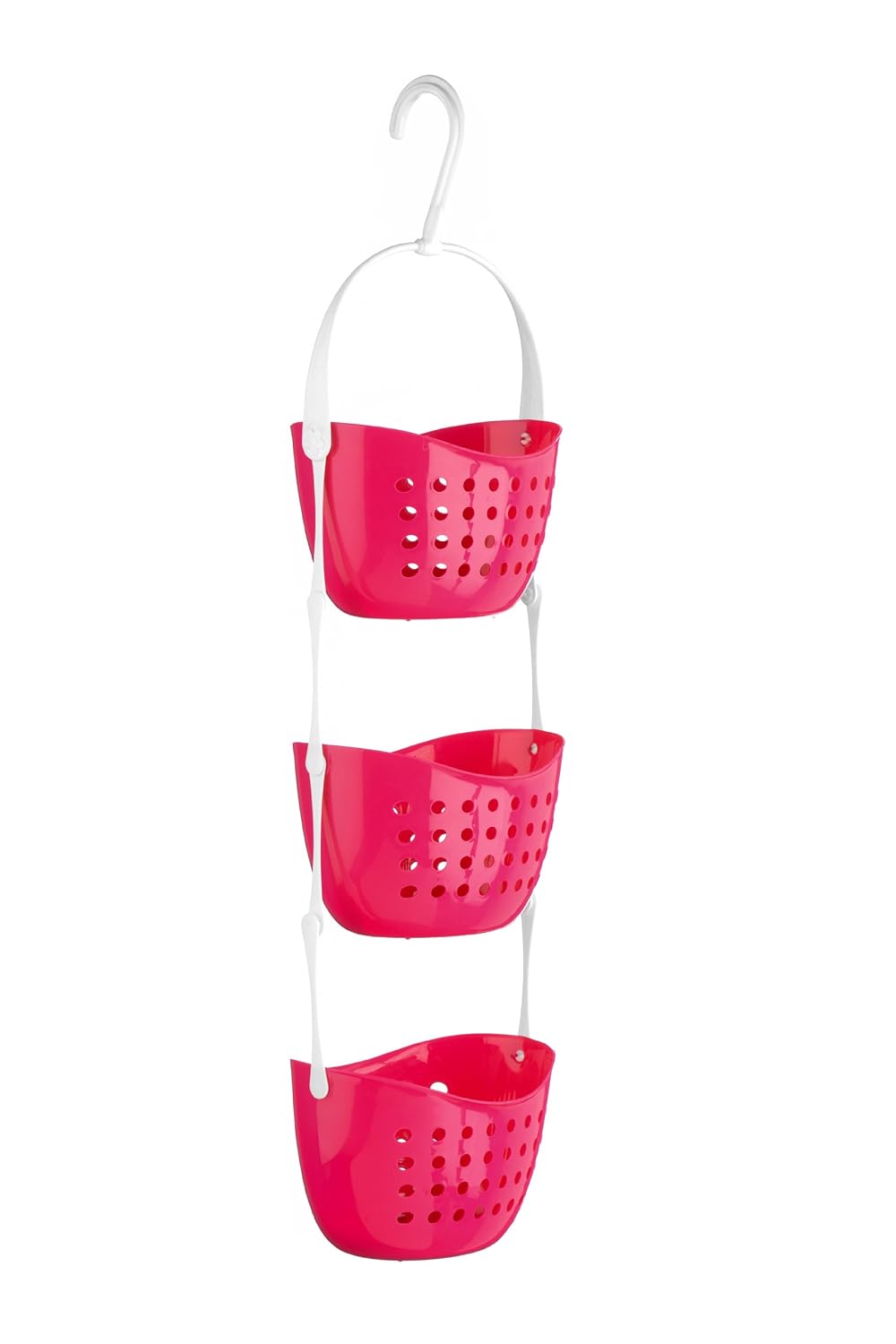 Premier Housewares 3Tier Shower Caddy Hot Pink Amazon.co.uk