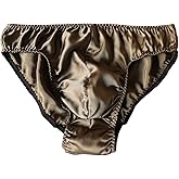 NCC Men's Underwear 100% Mulberry Silk Bikini Briefs Panties Large Size Mid Waist Strecthy Shorts Lingerie