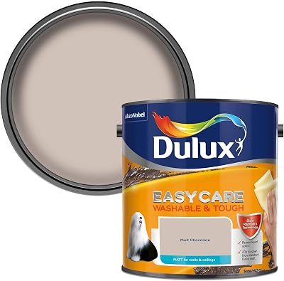 Dulux Easycare Washable Matt Emulsion Paint - Malt Chocolate 2.5L