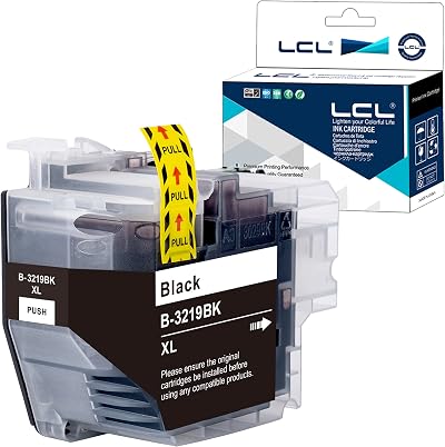 LCL LC3217 LC3219XL Black Ink Cartridge for Brother MFC-J5330DW MFC-J6930DW