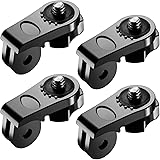 Neewer Universal Conversion Adapter (1/4 Inch 20) Mini Tripod Screw Mount Fixing Gopro Accessories to Sony Olympus and Other Action Cameras(4 Pack)