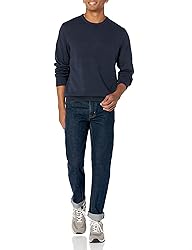 Amazon Essentials Men's Long-Sleeve Crewneck