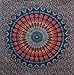 Popular Handicrafts Popular Twin Hippie Indian Tapestry Elephant Mandala Throw Wall Hanging Gypsy Bedspread Twin 54x84 Inches,(140cmsx210cms), Multicolor