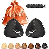 AGGRAD Double-Sided Sticky Bra Pads Inserts Ultra Instant Volume Push up Stick on Bra for Women Swimsuit Bikini Dresses