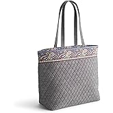 Vera Bradley womens Premium Cotton Original Zip Tote Bag