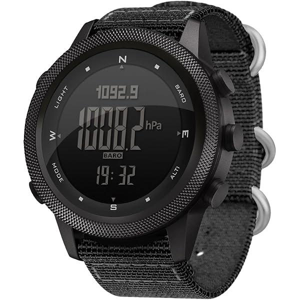 Amazon.com: HOOSHU Tactical Sports Watches for Men Digital Outdoor