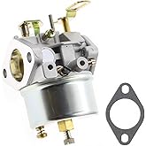 AUTOKAY 640349 640052 HMSK80 HMSK90 LH318SA LH358SA Adjustable Carburetor for Tecumseh 8HP 9HP 10HP Snowblower Replaces 63233