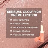 Oulac Satin Matte Lipstick Nude SG02 Bodylicious 4.3g Vegan view 8