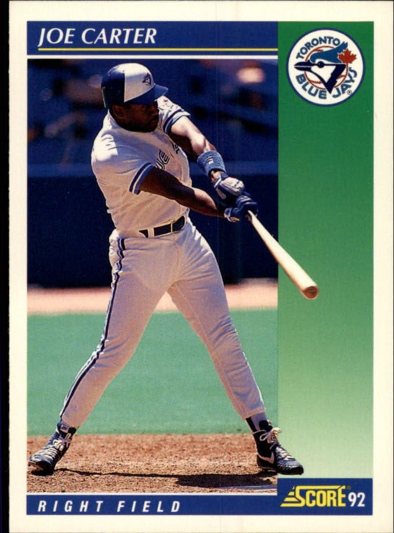 Amazon 1992 Score Baseball Card 90 Joe Carter Collectibles