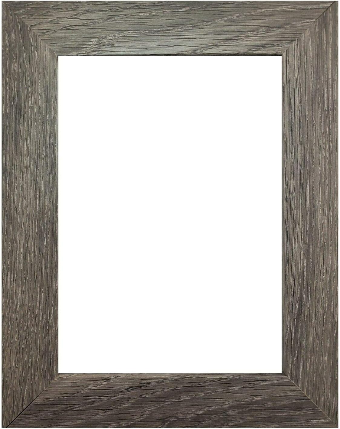 huayishang Art Picture Frames 1" Flat Distressed Light