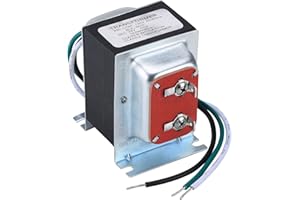 GIVEUBED Doorbell Transformer 24V 40VA AC Power Supply Thermostat Power Adapter Hardwired Door Chime Transformer