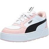 PUMA Kids Girls Karmen Rebelle Platform Lace Up Sneakers Shoes Casual - White