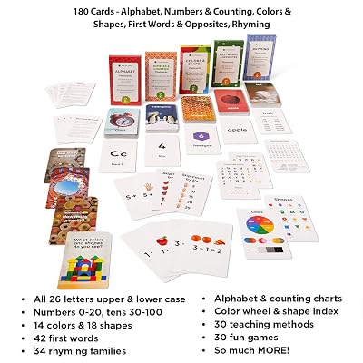 Download Buy Think Tank Scholar Preschool Flash Cards Bundle Alphabet Abc Letters Math Numbers Counting Colors Shapes First Words Opposites Rhyming For Toddlers Ages 2 6 Online In Kazakhstan B08cz14hdz