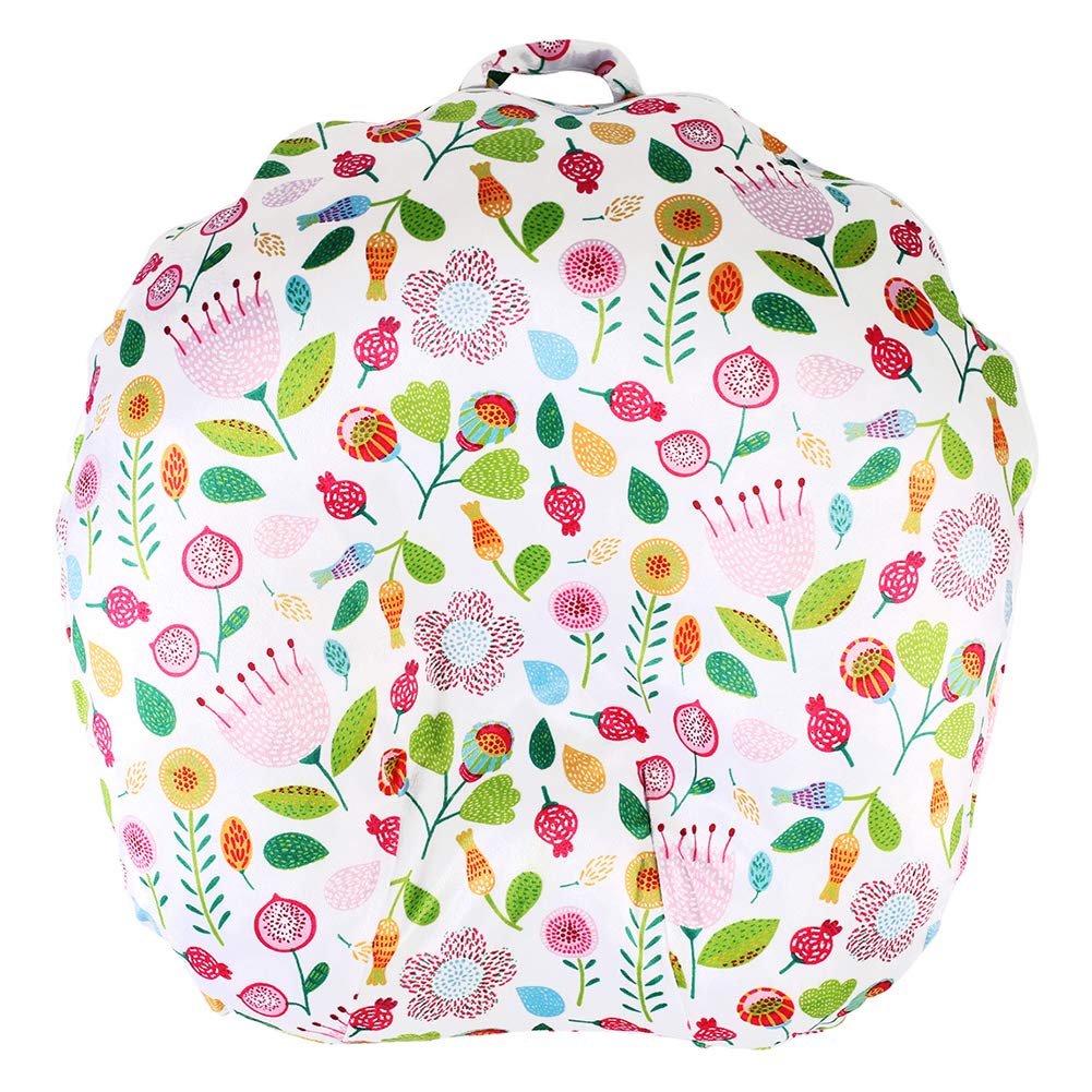 Minky Removable Newborn Lounger Cover Nursing Pillow Slipcover Super Soft Snug Fits Boppy Lounger Cute Flower