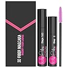3D Fiber Lash Mascara - Best for Thickening & Lengthening - Paraben-Free - Highest Quality Natural & Non-Toxic Hypoallergenic Ingredients - Includes Bonus Eyelash eBook with Pro-Tips (Black Mascara)