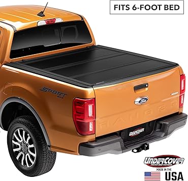Amazon Com Undercover Ultra Flex Hard Folding Truck Bed Tonneau Cover Ux42003 Fits 05 15 Toyota Tacoma 6 Bed Automotive