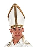 elope White Pope Costume Hat Accessory for Adults