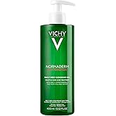 VICHY Normaderm Daily Acne Face Wash, Salicylic Acid Face Cleanser for Oily & Acne Prone Skin, Acne Cleanser that Clears Clogged Pores and Blackhead