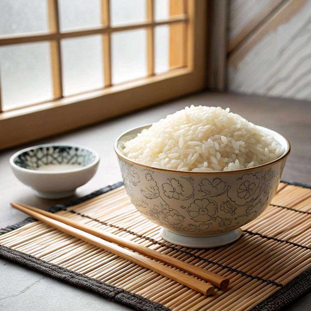 Microwable Rice Japan Mua IRIS Instant White Rice (10 Pack), Ultra Premium Japanese Short ...