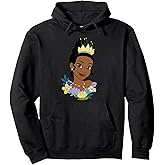 Disney The Princess and the Frog Tiana Big Face Costume Pullover Hoodie