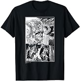 Attack on Titan Eren Yeager Titan Transformation Manga Style T-Shirt