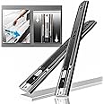 AOLISHENG 1 Pair Push to Open Drawer Slides 12 14 16 18 20 22 24 Inch 100 lb Load Capacity Side Mount Handleless Ball Bearing Full Extension Touch Open Rails Cabinet Metal Runner Dresser Glide Black