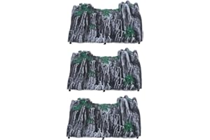 MUSISALY 3pcs Toy Train Tunnel Cave Pretend Play for Model Railway Scenery Decorative Tunnel Prop