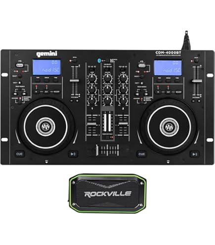 Amazon.com: Gemini CDM Series CDM-4000 Professional Audio CD/MP3