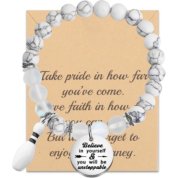 thumbnail image 2 of BNQL Bowling Pin Necklace - Inspirational Jewelry Gift For Bowling Lovers & Team Members 2 of 11