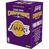 Los Angeles Lakers 2020 NBA Finals Champions Panini 30 Card Team Set - Unsigned Basketball Cards