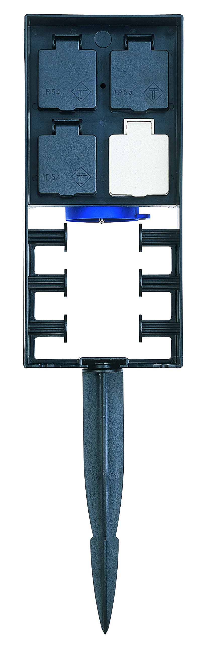 OASE 36310 InScenio FM-Master 2-1 Permanent and 3 Switchable Garden Sockets with Radio Remote Transmission and Splash Guard for Power Supply for Garden and Outdoor Use