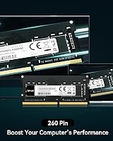 Lexar 16GB DDR4 SODIMM Kit 2x8GB 3200MHz 260-Pin Laptop RAM view 3