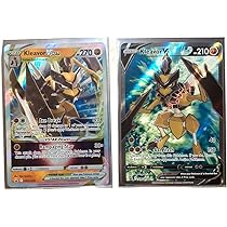 Kleavor V & Vstar SWSH249 SWSH248 Full Art Black Star Promo
