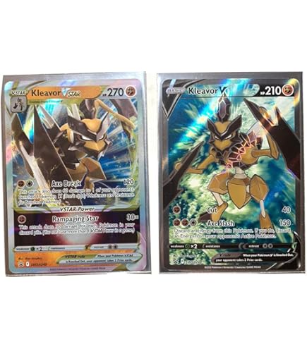 Amazon.com: Kleavor V & Vstar SWSH249 SWSH248 Full Art Black