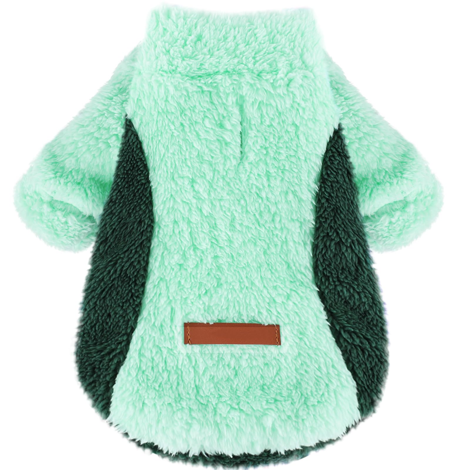 Photo 1 of Small Dog Sweater, Fall Winter Puppy Clothes, Chihuahua Yorkie Sweater, Fleece Cute Tiny Dog Clothes,Pet Cat Clothes Outfit XXS Dog Sweater (Small)