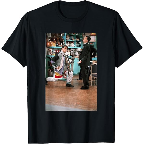 Amazon.com: Men's Black Friends TV Show Shirt, Turkey-Head Joey-S