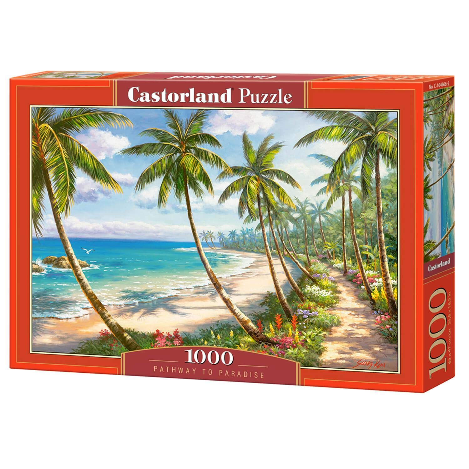 Castorland Jigsaw 1000 pc - Pathway to Paradise