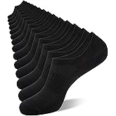 COOVAN Mens No Show Socks Casual Cotton Non-Slip Basic low Cut Short Loafer Invisible Sock 7 Pairs