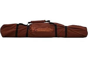 Gazelle Tents™, T4 Water-Resistant Duffle Bag, 600D Oversized Duffle Bag, Padded Straps, Sealed Seams, External Stake Pouch, Zipper Cover, Sedona, GA102