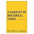 A Handlist of Rhetorical Terms