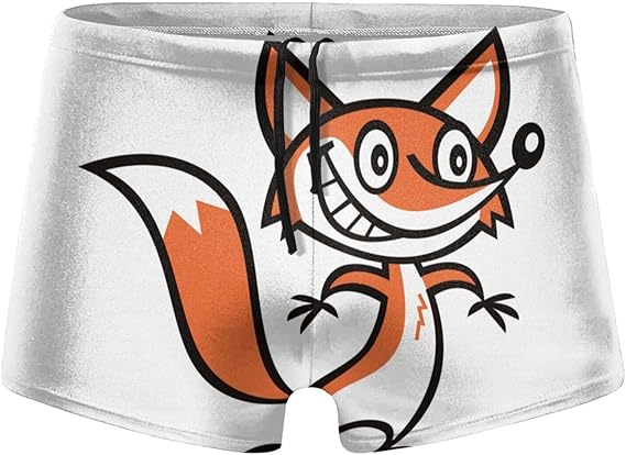 Amazon Co Jp 水着 メンズ インナーパンツ 狐 キャラクター ずるい メンズ ボクサー 下着 パンツ 温泉 スイムパンツ 四角 フィットネス ボクサー型 水泳パンツ 競泳水着 おしゃれ Yamayago 服 ファッション小物