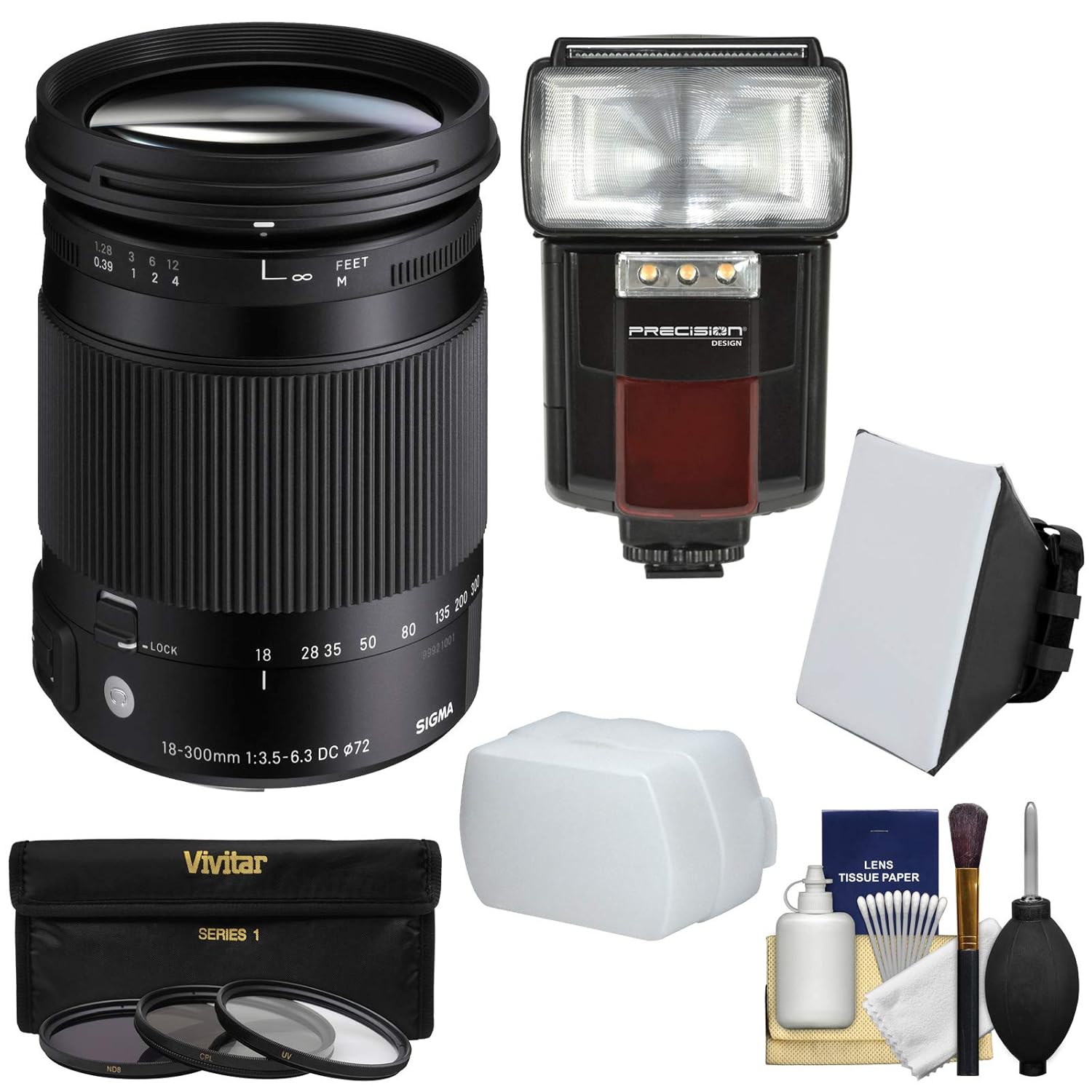 Sigma 18 - 300 mm f/3.5 - 6.3 DC Macro HSM Objetivo Zoom ...