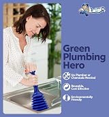 Luigi's Plunger for Sinks and Drains with Large Bellows view 7