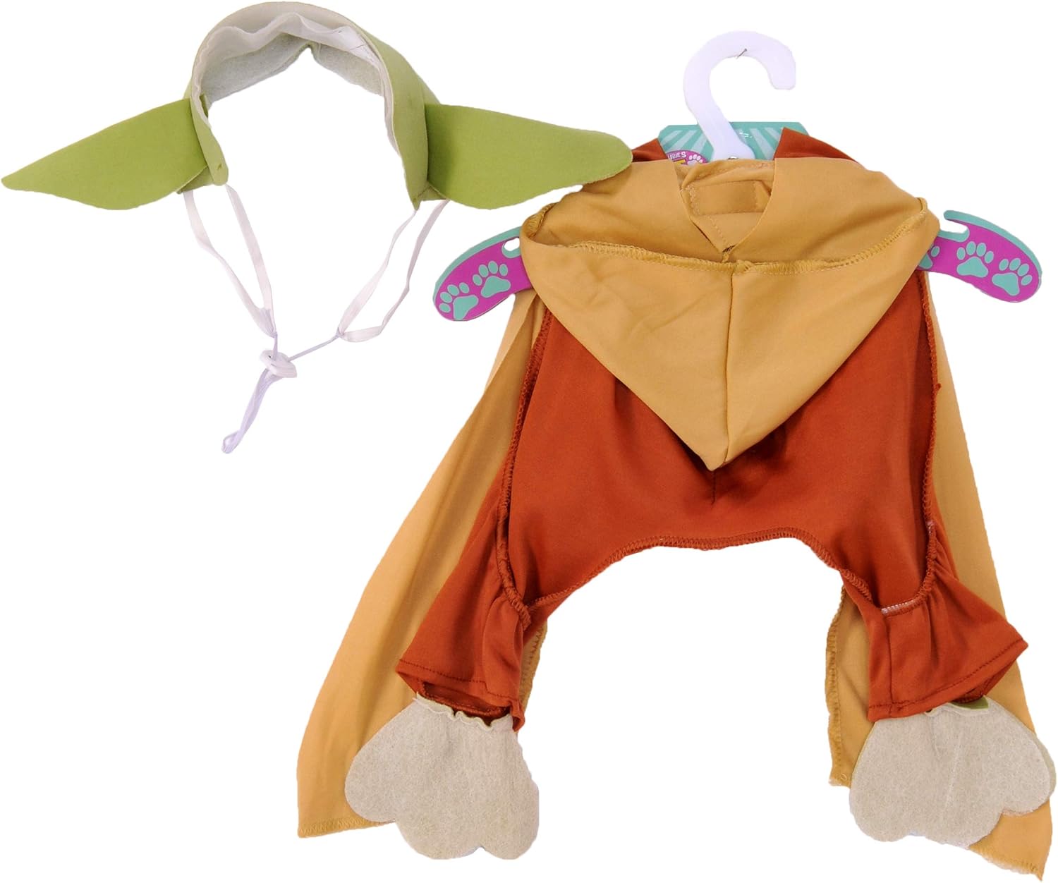 Rubies 887893L Official Star Wars Yoda Pet Dog Costume, Large Halloween Halloween, Multi-colored - Image 4