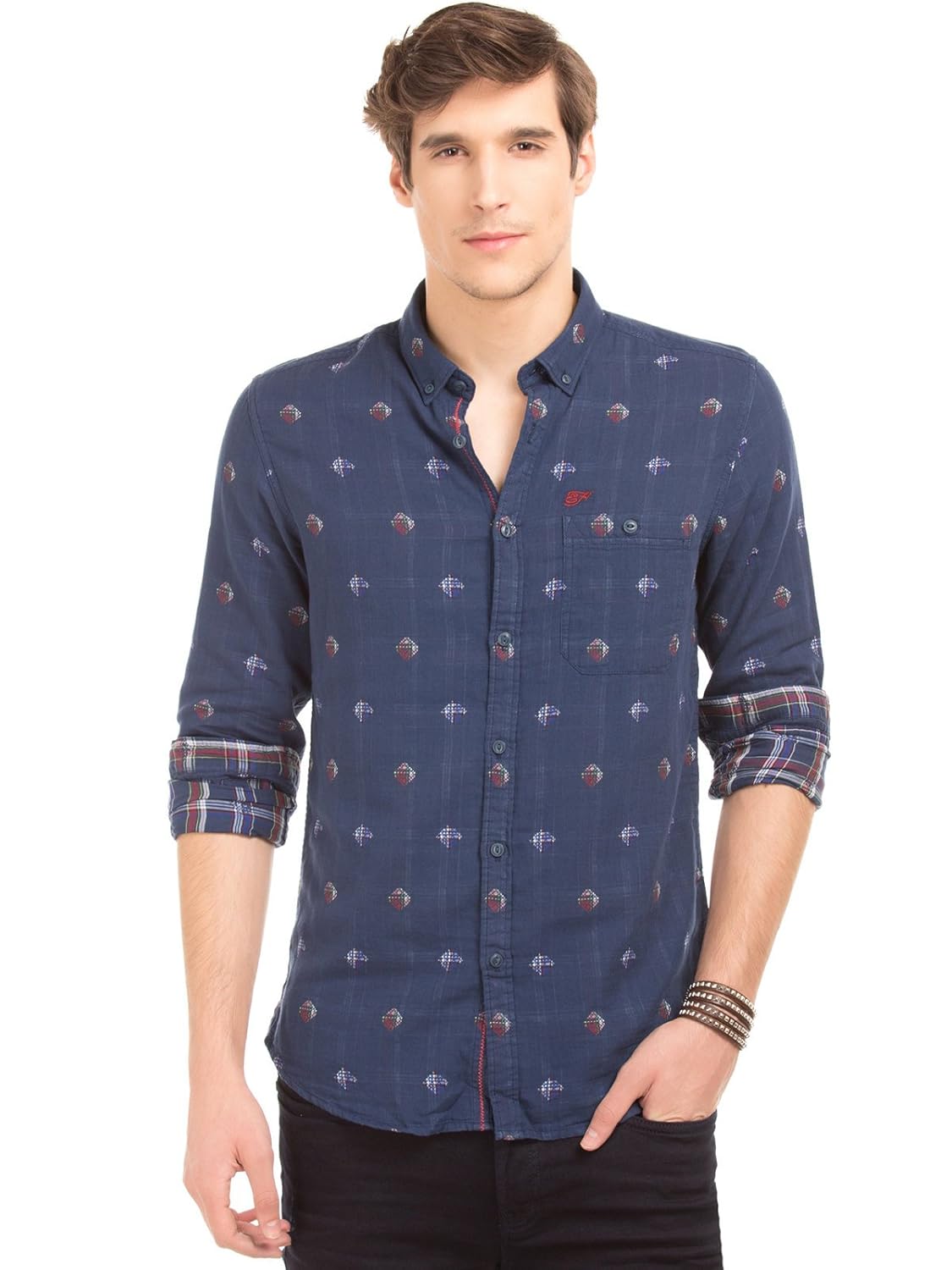 ed hardy men's dress shirt