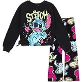 Disney Fleece Sweatshirt and Pants Outfit Set Infant to Big Kid Sizes (12 Months - 14-16)