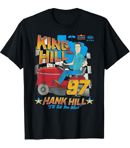 う*る様 80 house on the hill Tシャツ Amazon.com: King of The Hill Hank Hill Mowing I'll Tell You What T