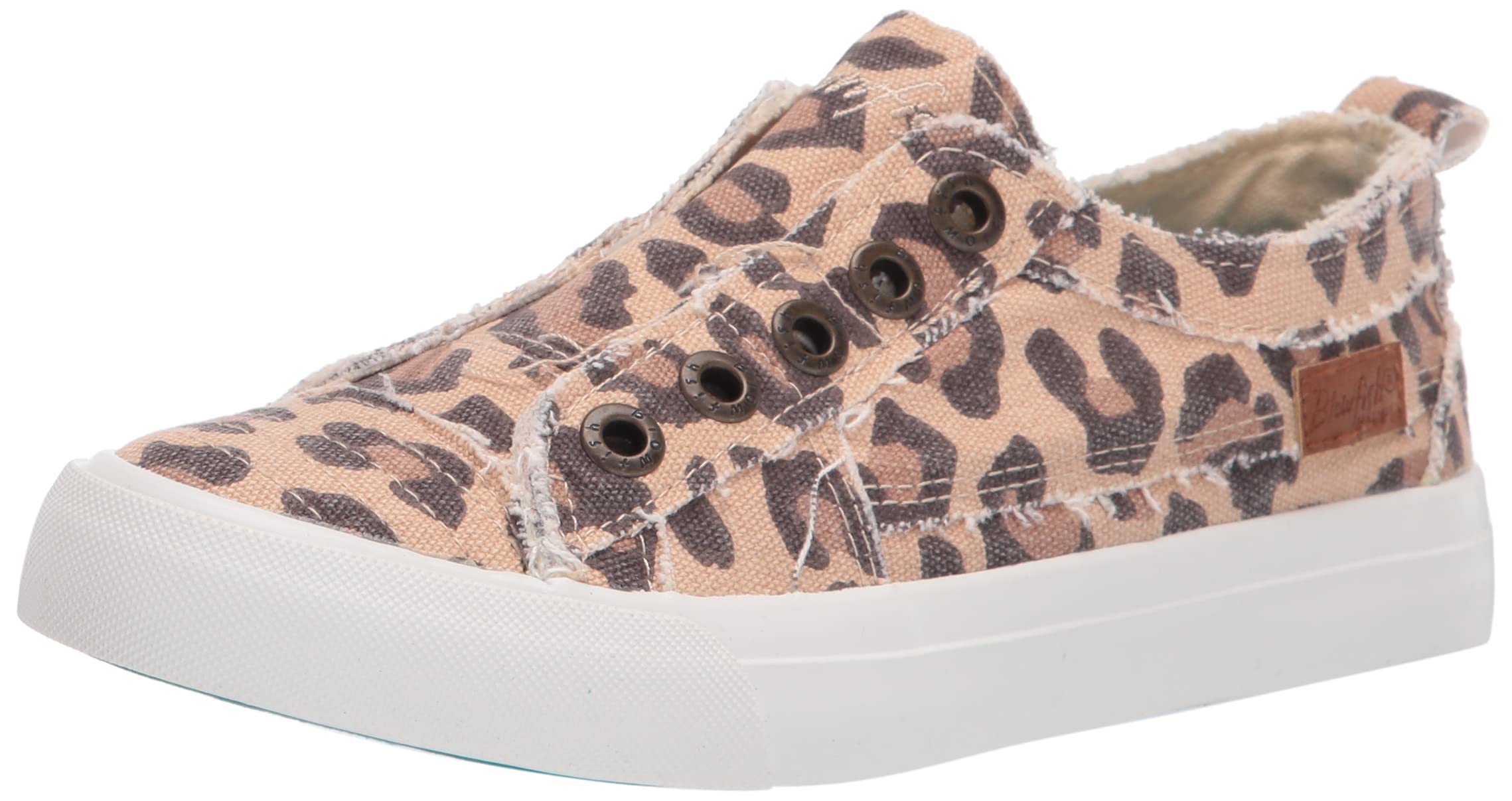Photo 1 of Blowfish ZS-0061-518 Womens Sneakers Play Slip On Laceless Natural Jumbo Kitty US Size 8