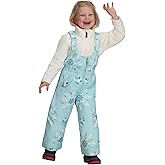 Obermeyer Girls Snoverall Print Snow Pants, Insulated and Waterproof with Kids I-Grow System